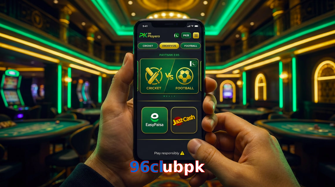 Payment and PKR controls in 96Clubpk