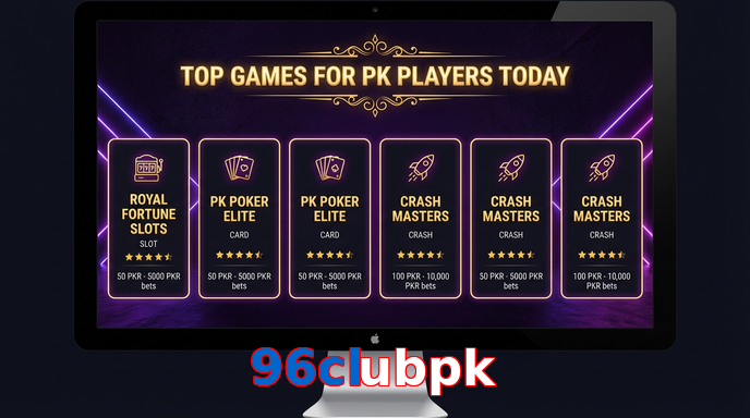 Payment and PKR controls in 96Clubpk